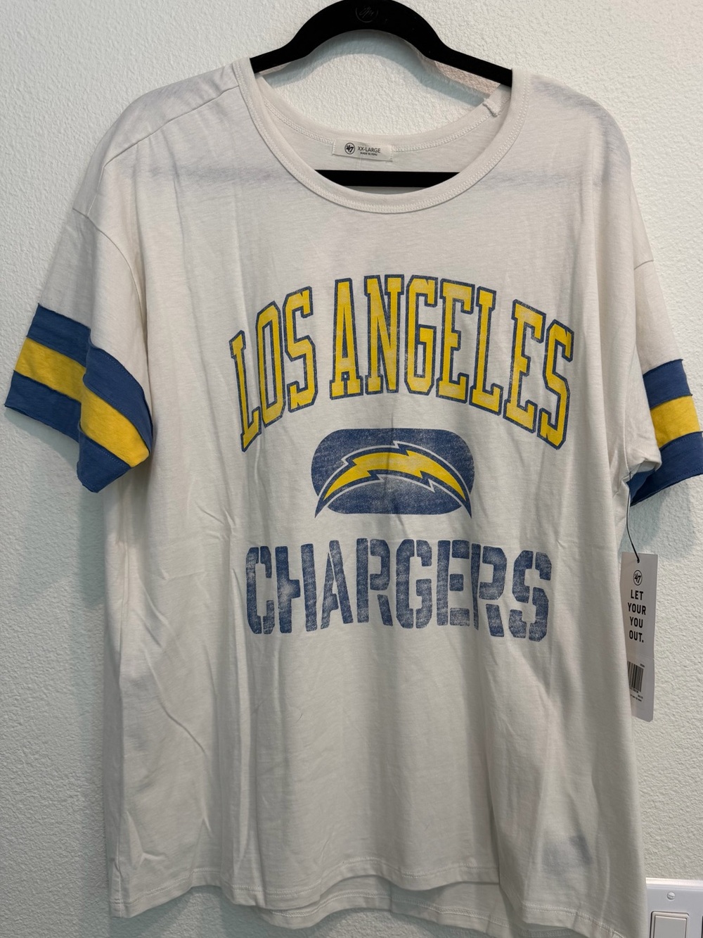 NWT NFL TEAM APPAREL LA CHARGERS SIZE XXL WOMENS
